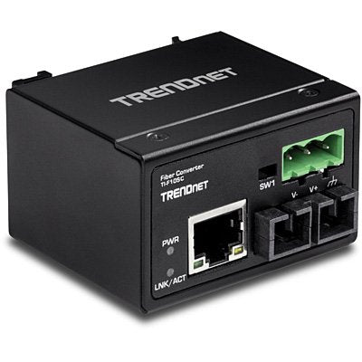 EAN 0710931160451 - Trendnet TI-F10SC convertidor de medio 200 Mbit/s 1310 nm Multimodo Negro imagen 3