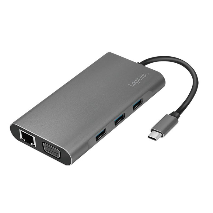 EAN 4052792064711 - LogiLink UA0383 base para portátil y replicador de puertos Alámbrico USB 3.2 Gen 1 (3.1 Gen 1) Type-C Pla imagen 7