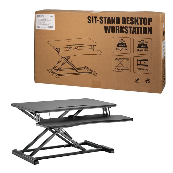 EAN 4052792060430 - LogiLink EO0033 soporte para monitor Escritorio Negro imagen 10