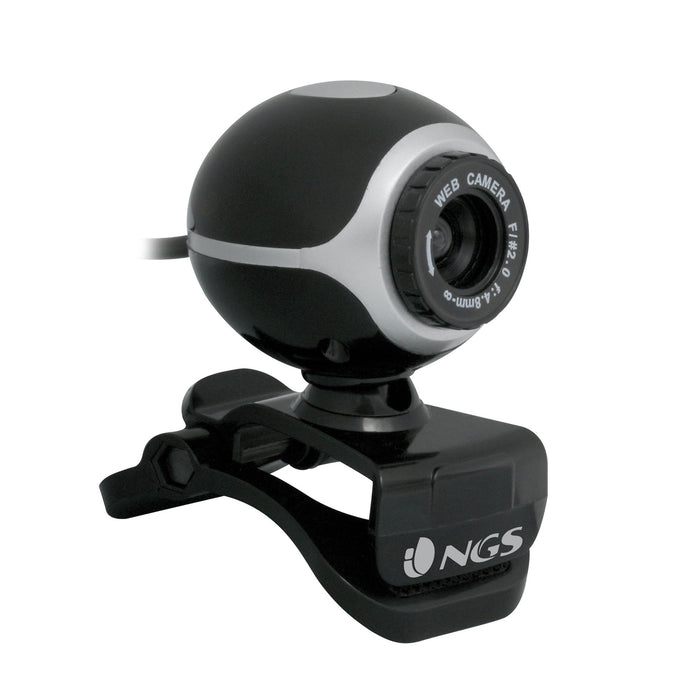 EAN 8436001305790 - NGS Xpresscam300 cámara web 8 MP 1920 x 1080 Pixeles USB 2.0 Negro, Plata imagen 3