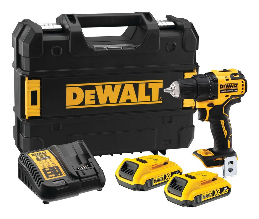 EAN 5035048721919 - DeWALT DCD708D2T-QW destornillador eléctrico y llave de impacto 1650 RPM Negro, Amarillo imagen 1
