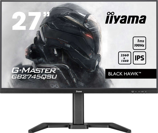 EAN 4948570124756 - iiyama G-MASTER GB2745QSU-B2 pantalla para PC 68,6 cm (27") 2560 x 1440 Pixeles Wide Quad HD LED Negro imagen 1