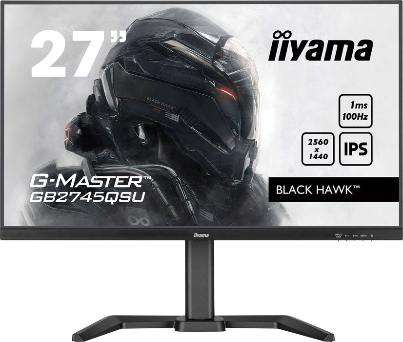 EAN 4948570124756 - iiyama G-MASTER GB2745QSU-B2 pantalla para PC 68,6 cm (27") 2560 x 1440 Pixeles Wide Quad HD LED Negro imagen 1