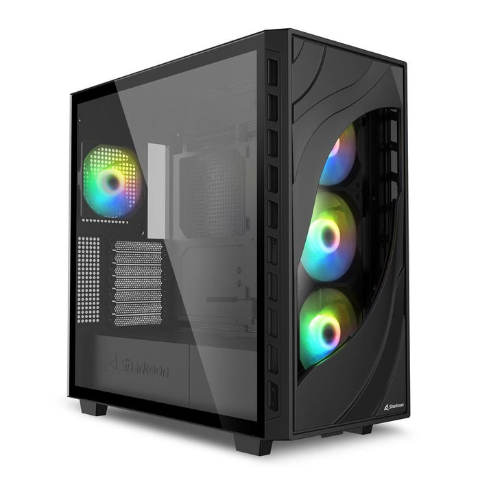 EAN 4044951041152 - Sharkoon REBEL C80G RGB Midi Tower Negro imagen 10