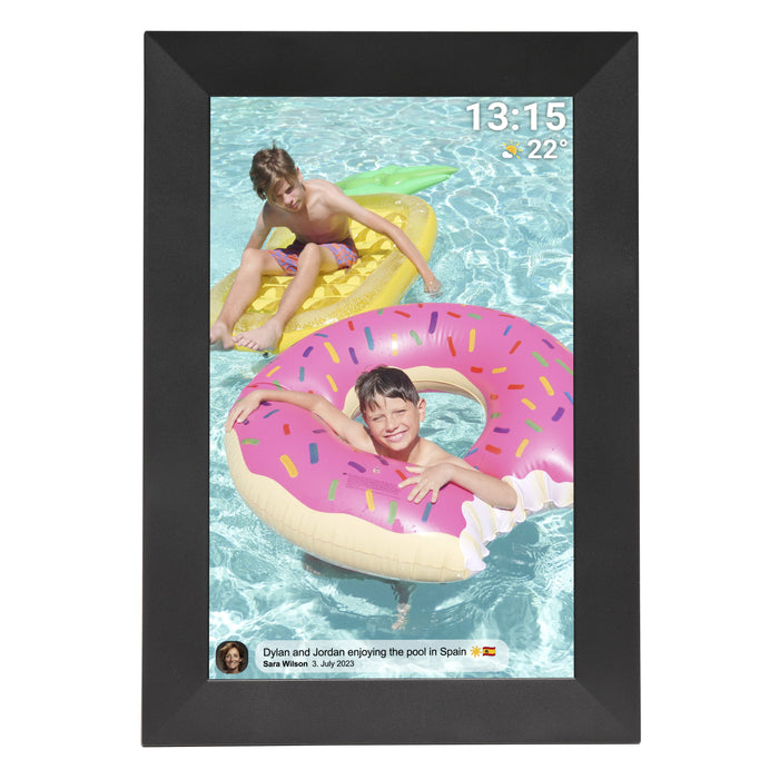 EAN 5706751055454 - Denver PFF-1024BMK2 marco fotográfico digital Negro 25,6 cm (10.1") Pantalla táctil Wifi imagen 3