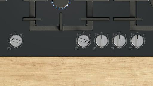 EAN 4242005496242 - Bosch Serie 6 PPM9A6I40 hobs Negro Integrado 90 cm Encimera de gas 5 zona(s) imagen 2