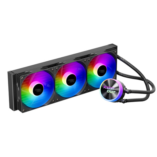 EAN 8435099533924 - KeepOut XWC-360 sistema de refrigeración para ordenador Procesador Kit de refrigeración líquida 12 cm Neg imagen 1