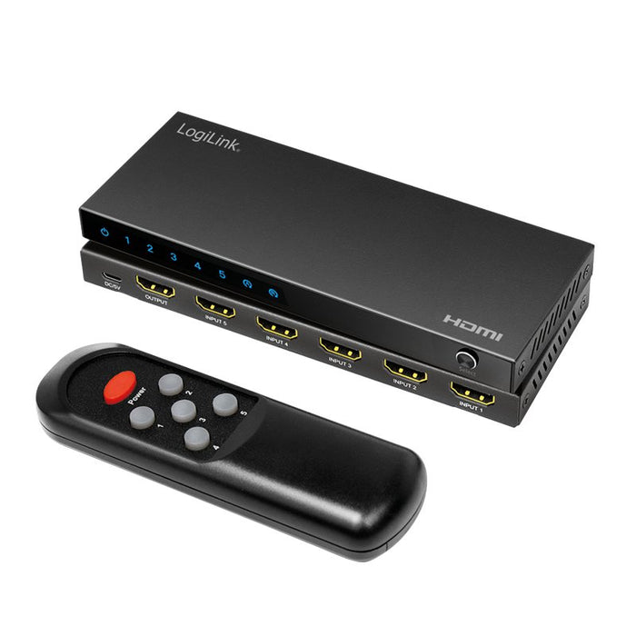 EAN 4052792070804 - LogiLink HD0060 interruptor de video HDMI imagen 3