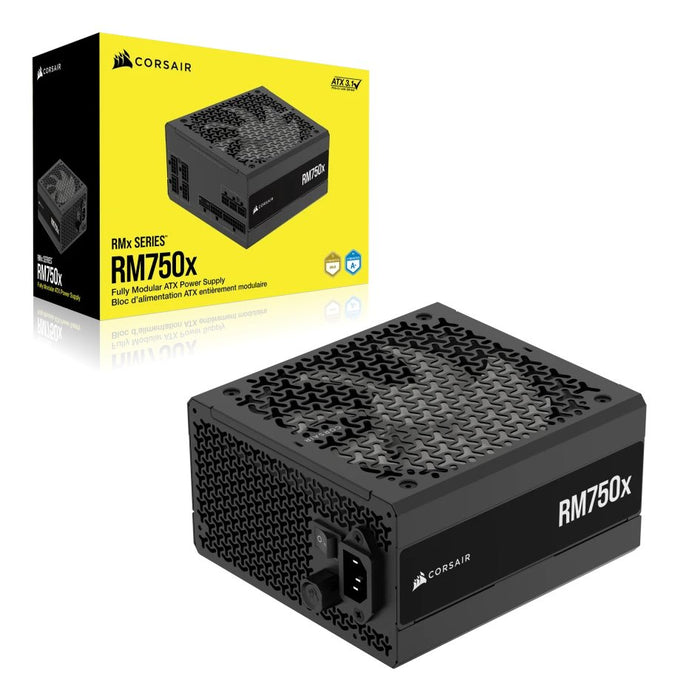 EAN 0840006676850 - Corsair RMx Series RM750x unidad de fuente de alimentación 750 W 24-pin ATX ATX Negro imagen 2