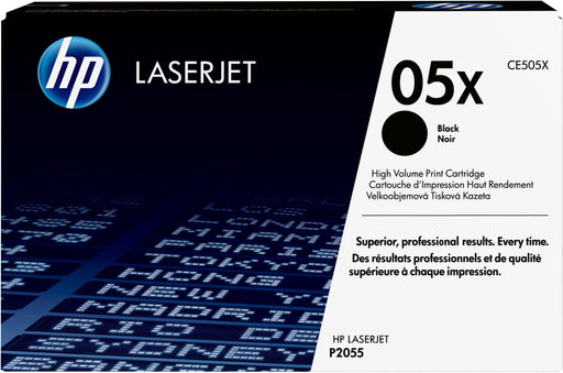 EAN 0883585695782 - HP 05X High Yield Black Original LaserJet Toner Cartridge cartucho de tóner 1 pieza(s) imagen 1