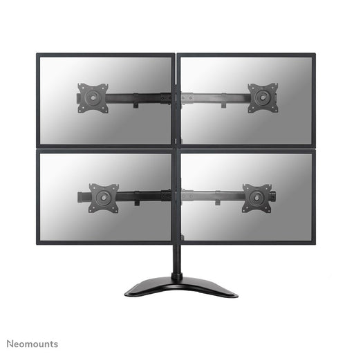 EAN 8717371445393 - Neomounts NM-D335D4BLACK soporte para monitor 68,6 cm (27") Escritorio Negro imagen 1