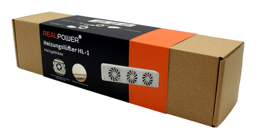 EAN 4040895012814 - RealPower HL-1 Interior Blanco Ventilador eléctrico imagen 2
