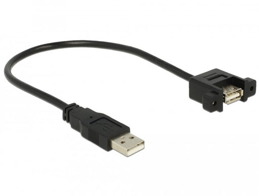 EAN 4043619854622 - DeLOCK 85462 cable USB USB 2.0 0,25 m USB A Negro imagen 2