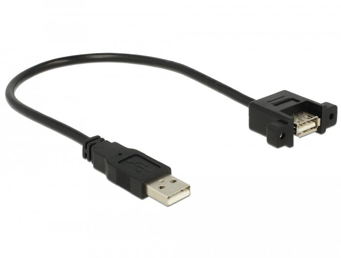 EAN 4043619854622 - DeLOCK 85462 cable USB USB 2.0 0,25 m USB A Negro imagen 2