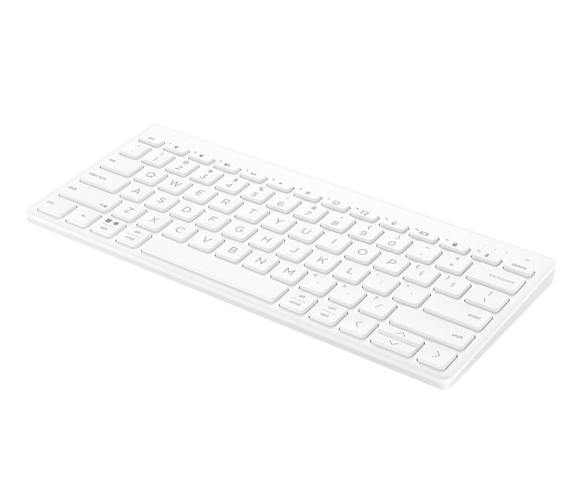 EAN 0196548516773 - HP 350 WHT Compact Multi-Device Keyboard teclado Hogar Blanco imagen 19