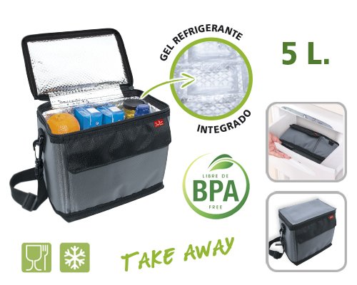 EAN 8436017659399 - JATA MOD. 926 recipiente térmico 5 L Negro, Gris imagen 7