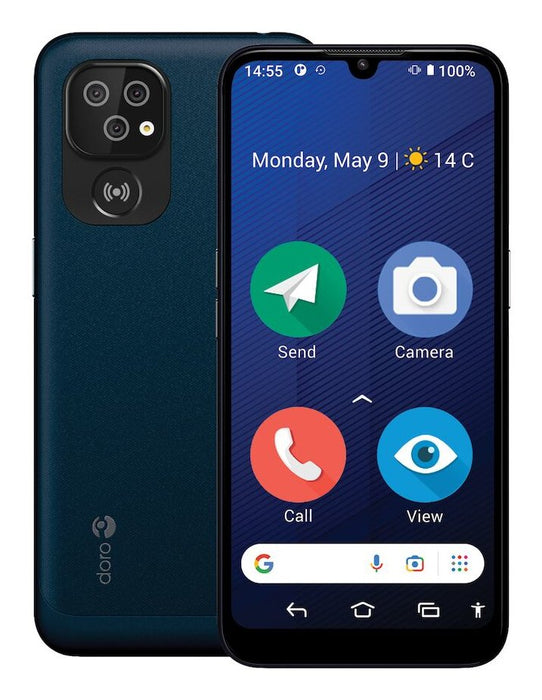 EAN 7322460087272 - Doro 8200 15,5 cm (6.1") Android 12 4G USB Tipo C 4 GB 64 GB 3000 mAh Negro imagen 1