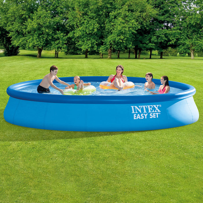 EAN 6941057407845 - Intex 26166 piscina sobre suelo Piscina hinchable Círculo 12430 L Azul imagen 8