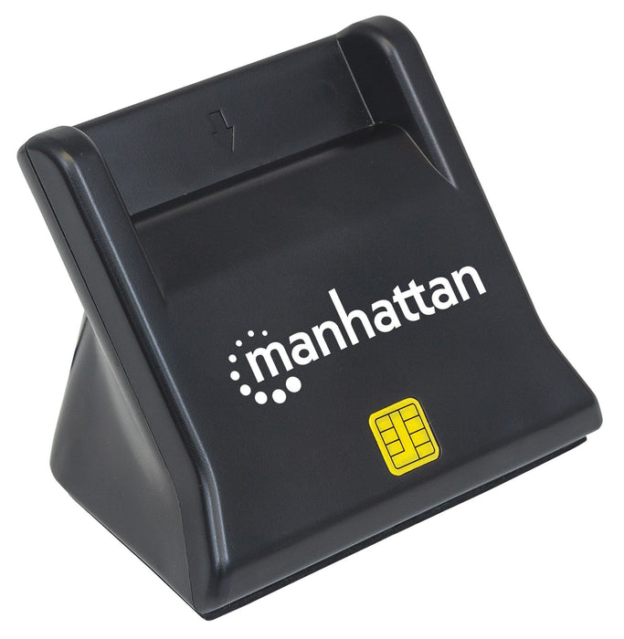 EAN 0766623102025 - Manhattan 102025 lector de tarjeta inteligente Interior USB USB 2.0 Negro imagen 2