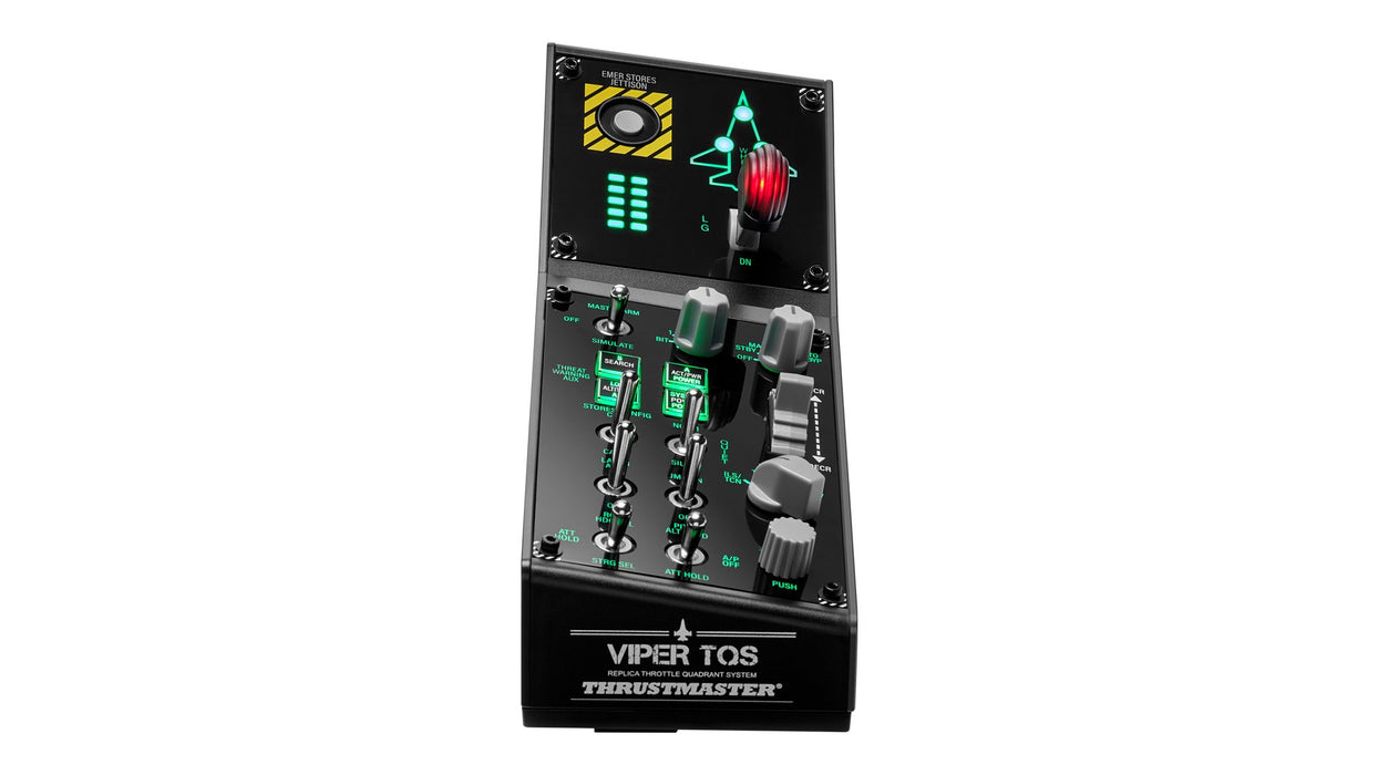 EAN 3362934003302 - Thrustmaster VIPER Panel Negro USB Joystick/Palanca de control lateral + cuadrante de aceleración PC imagen 2