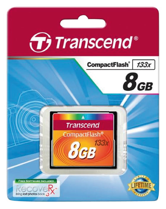 EAN 0760557810322 - Transcend TS8GCF133 memoria flash 8 GB CompactFlash MLC imagen 4