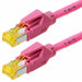 EAN 4005938045211 - Helos 204521 cable de red Magenta 0,3 m Cat6a S/FTP (S-STP) imagen 1