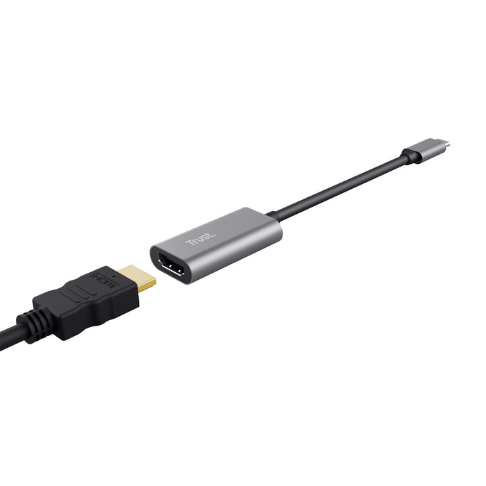 EAN 8713439237740 - Trust Dalyx Adaptador gráfico USB Gris imagen 2