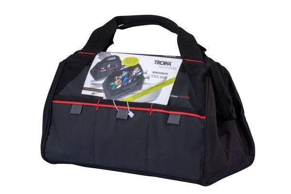 EAN 4024023202292 - TROIKA TOOL BAG Negro, Rojo Lona alquitranada imagen 4