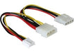 EAN 4043619821112 - DeLOCK Y-cable power Multicolor 0,25 m imagen 1