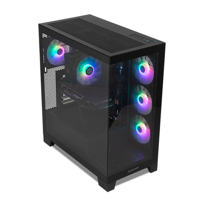 EAN 8436587974847 - NOX Hummer Glock Black Midi Tower Negro imagen 3