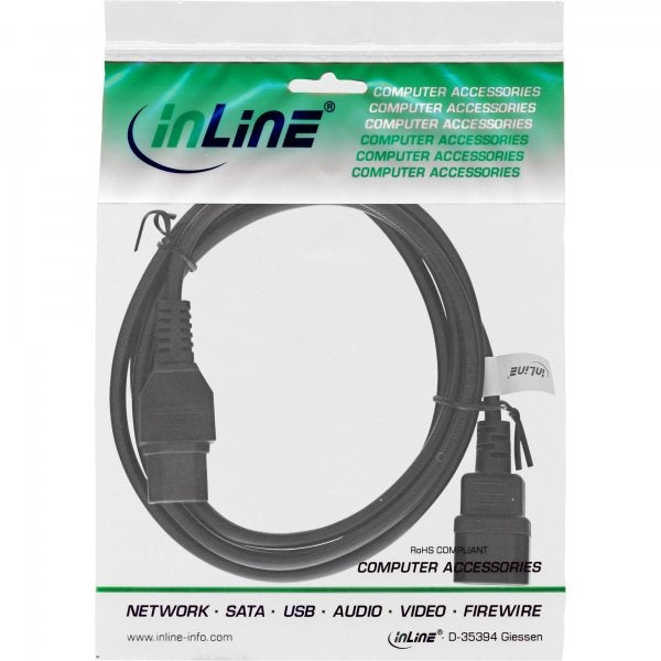EAN 4043718218998 - InLine 16811 cable de transmisión Negro 2 m C15 acoplador IEC C14 imagen 2