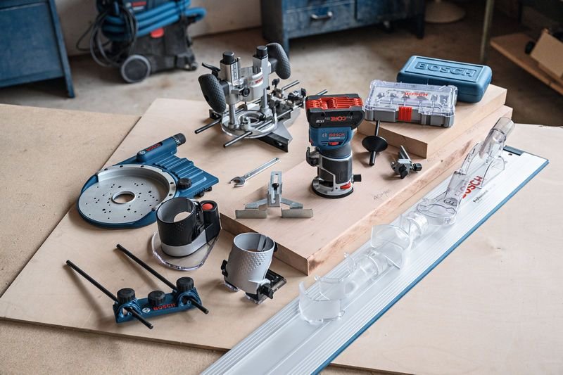 EAN 4059952640778 - Bosch GKF 18V-8 Negro, Azul 30000 RPM imagen 14