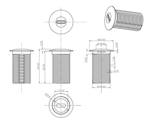 EAN 5704174997504 - Vivolink PROUSBCMF0.3SOCKET-B cable USB USB 3.2 Gen 2 (3.1 Gen 2) 0,3 m USB C Negro imagen 2
