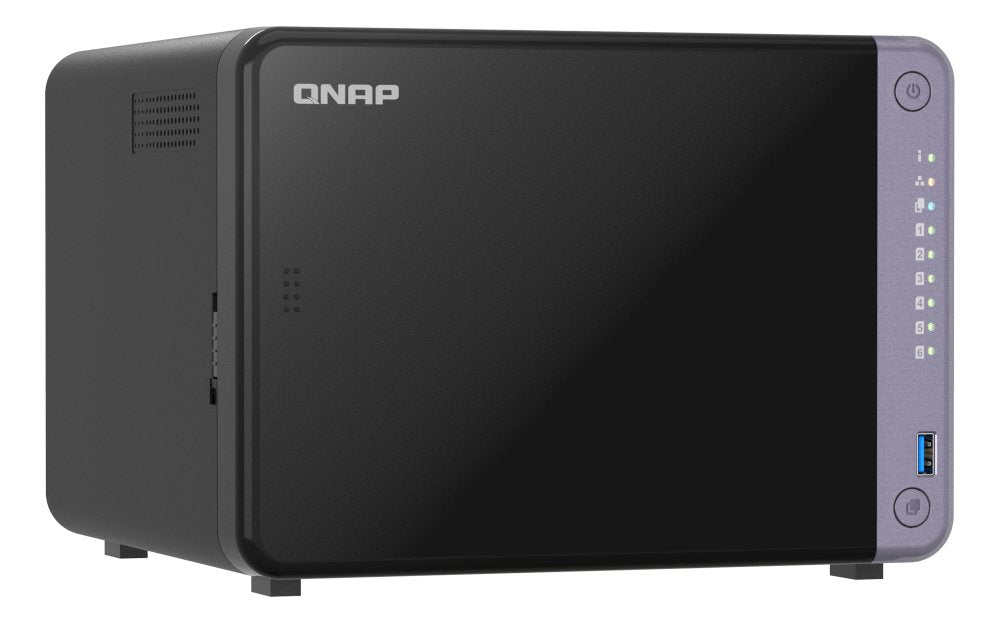 EAN 4711103085196 - QNAP TS-632X-4G servidor de almacenamiento NAS Torre Alpine Alpine AL-524 4 GB DDR4 QNAP QTS Negro imagen 3