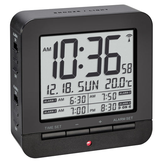 EAN 4009816029447 - TFA-Dostmann 60.2536 Reloj despertador digital Negro imagen 1