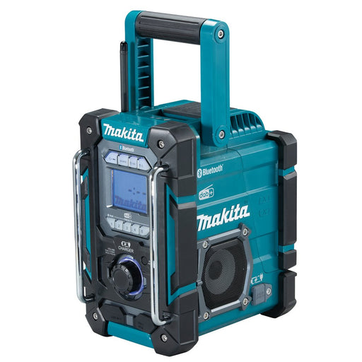 EAN 0088381899550 - Makita DMR301 radio Portátil Digital Negro, Verde azulado imagen 1