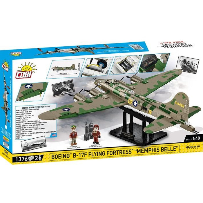 EAN 5902251057497 - COBI Boeing B-17F Flying Fortress "Memphis Belle" - Executive Edition imagen 10