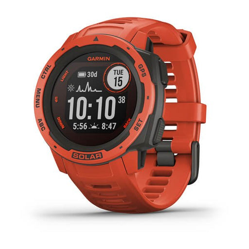 EAN 0753759260408 - Garmin Instinct Solar MIP 45 mm Digital 128 x 128 Pixeles Rojo GPS (satélite) imagen 1