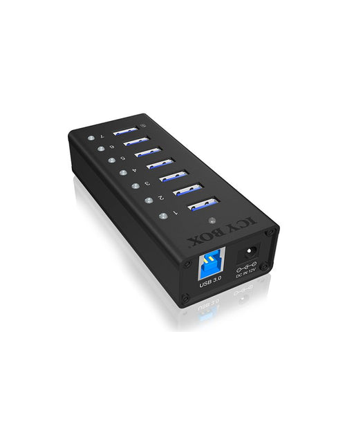 EAN 4250078160182 - ICY BOX IB-AC618 USB 3.2 Gen 1 (3.1 Gen 1) Type-B 5000 Mbit/s Negro imagen 1