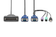 EAN 4016032447573 - Digitus DS-72212 cable para video, teclado y ratón (kvm) Negro imagen 2