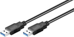 EAN 4040849939280 - Goobay TCOCUAA18U3 cable USB USB 3.2 Gen 1 (3.1 Gen 1) 3 m USB A Negro imagen 1