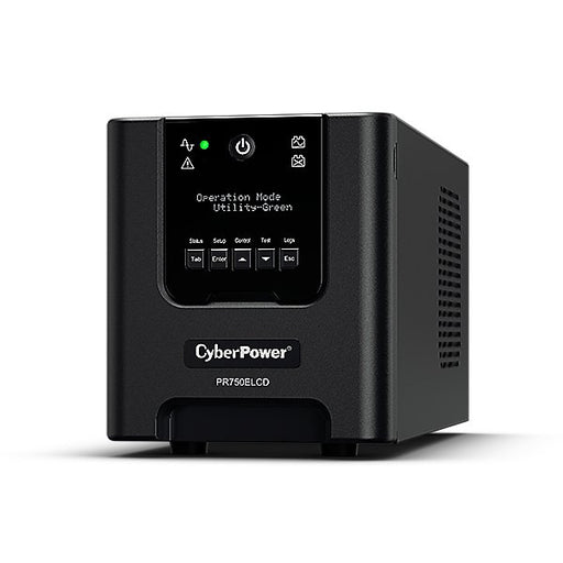 EAN 4712856274325 - CyberPower PR750ELCDGR sistema de alimentación ininterrumpida (UPS) Línea interactiva 0,75 kVA 675 W 4 sa imagen 1