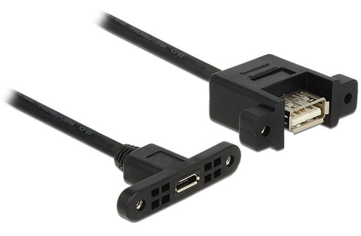 EAN 4043619851096 - DeLOCK USB 2.0 Micro-B/A, 0.25m cable USB 0,25 m Micro-USB B USB A Negro imagen 1
