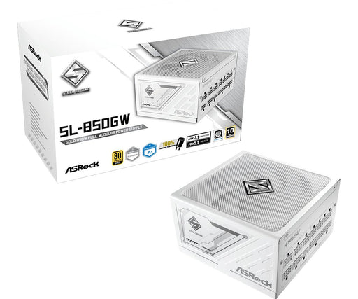 EAN 4710483949067 - Asrock SL-850GW Steel Legend unidad de fuente de alimentación 850 W 20+4 pin ATX ATX Blanco imagen 1