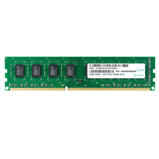 EAN 4712389886934 - Apacer 4GB 1333Mhz DDR3 módulo de memoria imagen 1