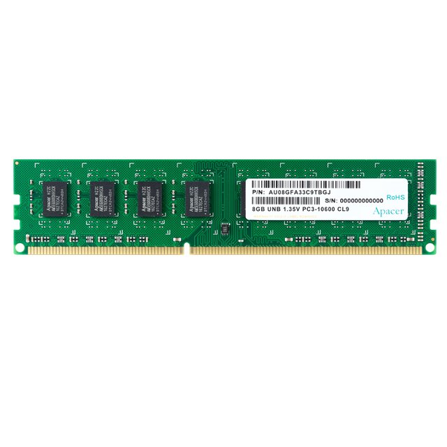 EAN 4712389886934 - Apacer 4GB 1333Mhz DDR3 módulo de memoria imagen 1