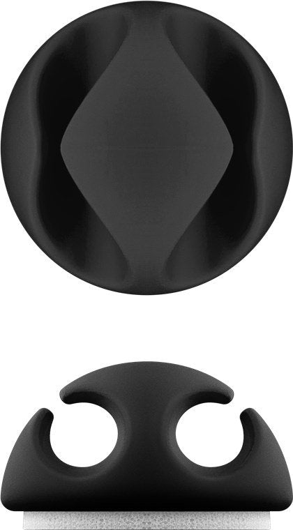 EAN 4040849703621 - Goobay 70362 organizador de cables Escritorio/pared Soporte para cables Negro 6 pieza(s) imagen 2