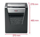 EAN 5028252523448 - Rexel Momentum M510 triturador de papel Microcorte Negro imagen 4