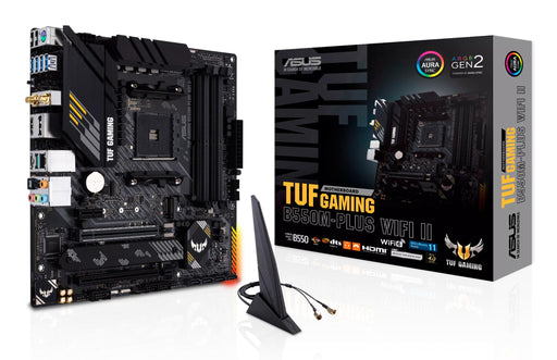 EAN 4711081305705 - ASUS TUF GAMING B550M-PLUS WIFI II AMD B550 Zócalo AM4 micro ATX imagen 1
