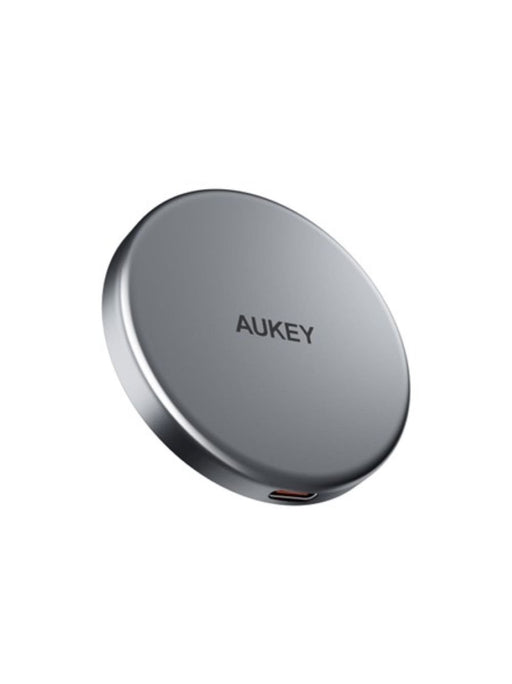 EAN 0689323787036 - AUKEY MagFusion Aura Magnetic 15W Teléfono móvil Plata USB Cargador inalámbrico Carga rápida Interior imagen 1